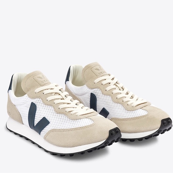 veja rio branco aircell “Lunar Nautico” Sneakers size 6 new in box, navy/gray - Picture 2 of 12